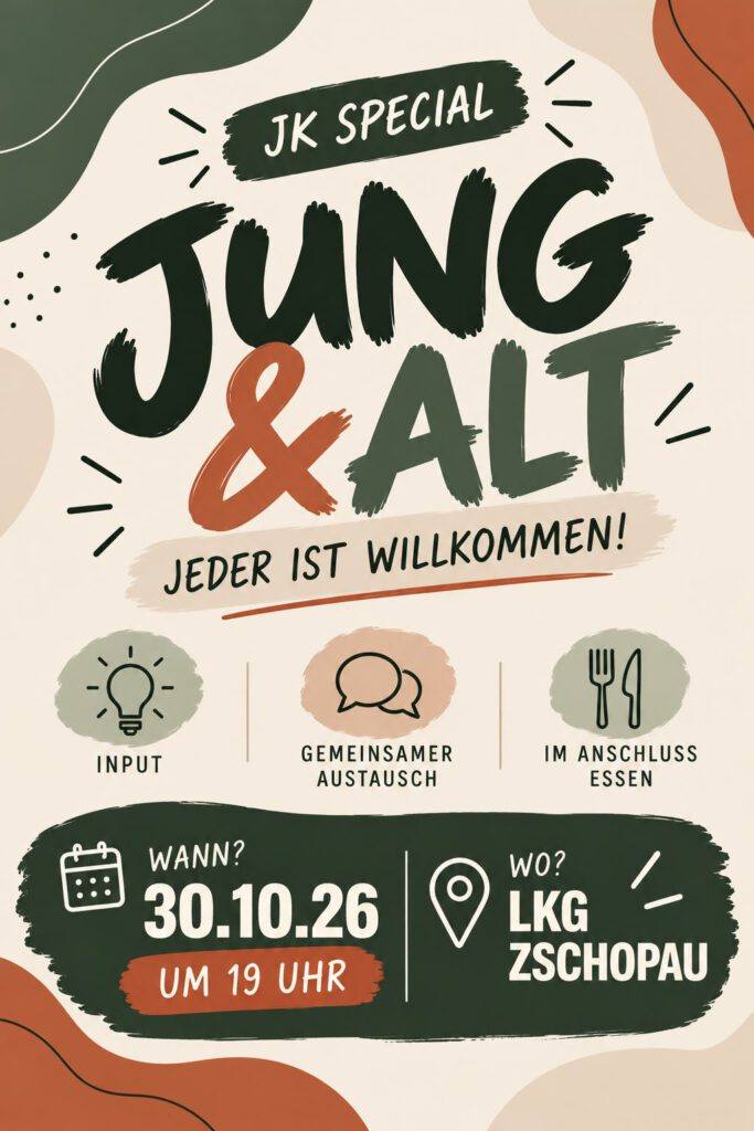 Mehr über den Artikel erfahren Jung und Alt Oktober 2026