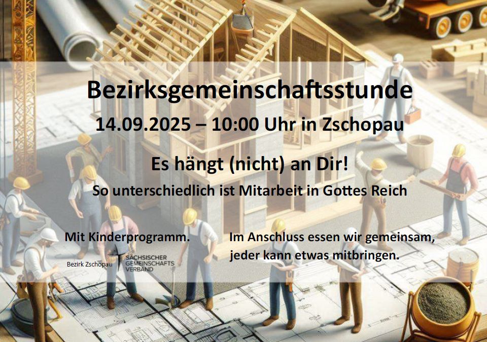 Du betrachtest gerade Bezirksgemeinschaftsstunde September 2025