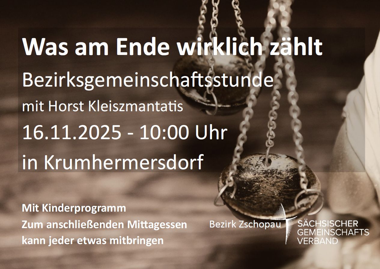 Du betrachtest gerade Bezirksgemeinschaftsstunde November 2025