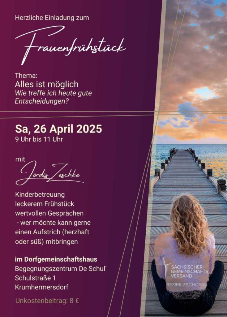 Mehr über den Artikel erfahren Frauenfrühstück 2025