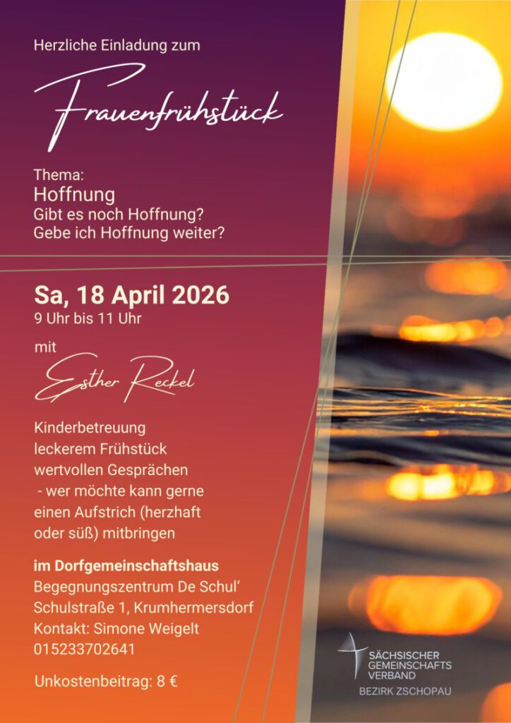 Mehr über den Artikel erfahren Frauenfrühstück 2026